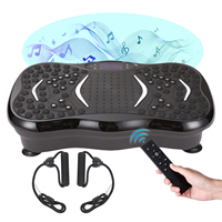 Máquina de ejercicio con placa de vibración 3D Power Fit Vibration Plate Crazy Fit Masaje para adelgazar todo el cuerpo