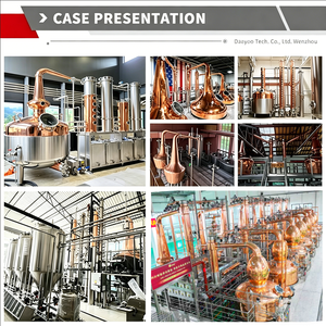 Solution de distillation personnalisée pour gin et vodka, alambic à colonne de 600 L avec plaques en cuivre, haut rendement, certifié CE - Product Image 6