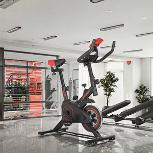 Bicicleta <span class=keywords><strong>de</strong></span> <span class=keywords><strong>Spinning</strong></span> <span class=keywords><strong>para</strong></span> Uso Doméstico, Bicicleta <span class=keywords><strong>de</strong></span> Ejercicio con Material <span class=keywords><strong>de</strong></span> Acero, Resistencia Magnética, Pantalla LCD, Volante <span class=keywords><strong>de</strong></span> Inercia <span class=keywords><strong>de</strong></span> 4 kg - Product Image 2