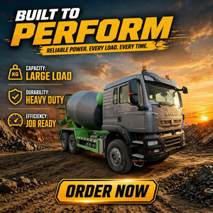 Camion malaxeur à béton Howo 2026 de 10 mètres cubes - Product Image 1