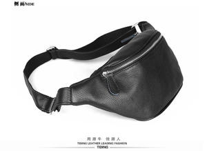 Geauditeerde Fabriek Op Maat Gemaakte Heuptasje Riem Borsttas Heren Heuptasje Lederen Heuptas - Product Image 3