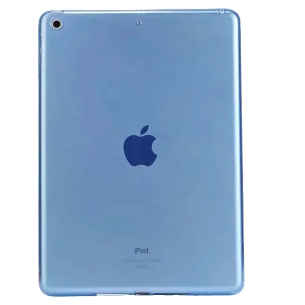 Soft TPU Transparent Back Cover For iPad Pro 9.7 inch 2018 2017 Case For iPad 6 5 4 3 2 Capa