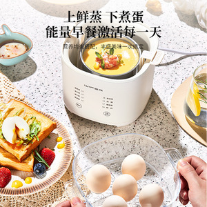 Vaporera para Huevos Wifer, 220V, Apagado Automático, Mini Cocedor Eléctrico de Plástico para Desayunos, Ideal para Dormitorios - Product Image 1