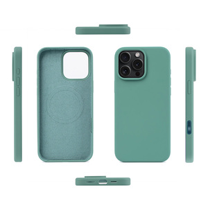 <span class=keywords><strong>Cover</strong></span> in Silicone Liquido <span class=keywords><strong>Originale</strong></span> di Lusso Antiurto per <span class=keywords><strong>iPhone</strong></span> 17 16 15 Pro Max, Produzione ODM/OEM all'Ingrosso - Product Image 4