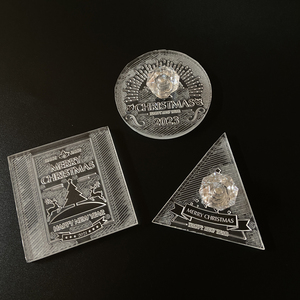 Wholesale Acrylic Food Grade Biscuit <strong>Cookie</strong> Embossed <strong>Stamp</strong> Acrylic Handle Christmas <strong>Cookie</strong> <strong>Stamp</strong> - Product Image 6
