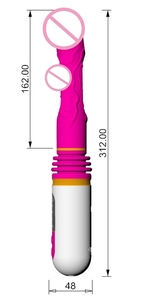 Venda Direta LIL MERMAID Vibrador Automático Recarregável por USB para Mulheres Estimulação do Ponto <span class=keywords><strong>G</strong></span> 8 Frequências Multi-Velocidade - Product Image 4