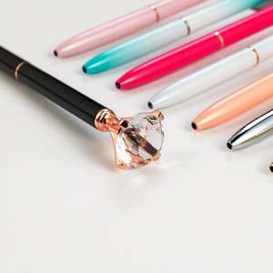 Luxury Diamond <b>Top</b> Metal Ballpoint Pen - Creative Promotional Gifts for Corporate Events - Product Image 3