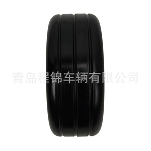 ล้อโฟม PU ขนาด 7 นิ้ว สำหรับรถเข็น ยี่ห้อเฉิงจิน รุ่น 7*2.7 สีดำ - Product Image 3