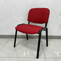 Chaises de bureau colorées empilables en tissu pour conférences, événements et formations – Design économique et robuste
