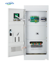 Stabilisateur de tension industriel automatique à colonne en cuivre haute puissance SBW-150KVA 456V 380V AVR triphasé servo statique 99%
