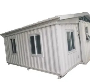 20ft nhỏ gọn mở rộng container nhà DIY Granny phẳng