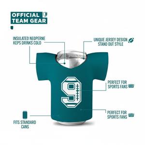 Funda Aislante de Neopreno para Botellas de Cerveza de 12 oz, con Diseño de Dibujos Animados, Logotipo Personalizado, Sublimación, Impresión por Serigrafía, Cierre de Cremallera - Product Image 4