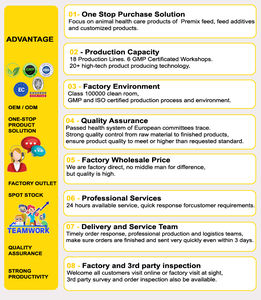 Prémélange liquide multivitaminé biologique Vitboo, minéraux, acides aminés, vitamines AD3E, huile liquide pour augmenter la production d'œufs de volaille - Product Image 5