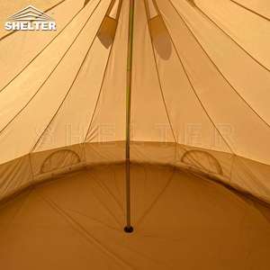 Tenda a Campana 3-5m per <span class=keywords><strong>Glamping</strong></span> di Lusso in Cotone Canvas, Tenda Safari per Esterni, Yurt di Lusso - Product Image 3