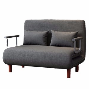 Canapé-<span class=keywords><strong>lit</strong></span> en tissu avec cadre en métal multifonctionnel, pliable, pour petit appartement, salon, bureau, maison, utilisation en mobilier - Product Image 5