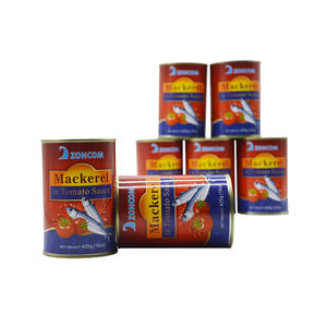 Groothandelsprijs Ingeblikte Makreel In Tomatensaus 425G Blikken Vis Pacific Makreel - Product Image 5