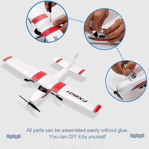 Avión Planeador RC de 2.4G y 2 Canales, Juguete de Avión de Espuma EPP, Planeador de Control Remoto Fácil de Volar, Avión RC de Ala Fija - Product Image 4