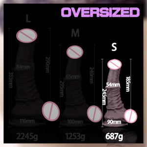 A147 - Tapón Anal Impermeable de Silicona Líquida de 2000 g, Simulación de Pene de Caballo, Dildo Realista para la Masturbación Anal Masculina - Product Image 4