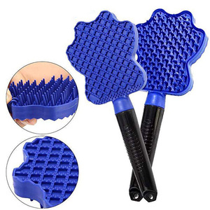 Blue Dog Grooming <b>Brush</b> With Black Handle 23cm Length Convenient <b>Pet</b> Hair Removal Tool - Product Image 6