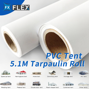 B1 ignífugo 5,1 M <span class=keywords><strong>tela</strong></span> de lona hermética de PVC y materiales de rollo de lona de PVC con revestimiento de PVC ignífugo - Product Image 2
