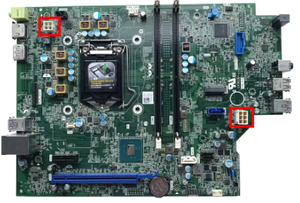Pour ordinateur de bureau <span class=keywords><strong>Dell</strong></span> <span class=keywords><strong>OptiPlex</strong></span> <span class=keywords><strong>3050</strong></span> SFF reconditionné, carte mère LGA 1151, 8NPPY DDR4, chipset Intel, disque dur SATA, intégré - Product Image 2