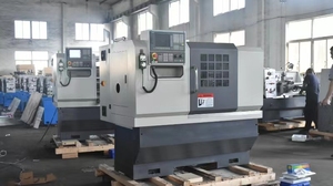 Torno CNC de bancada plana de doble husillo para trabajo medio, con control GSK, modelo CK6432/500/750mm, fabricado en China - Product Image 6