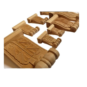 ไม้ป็อปชนิดหนึ่งที่ทันสมัยไม้เนื้อแข็งตู้ Corbel และวงเล็บที่แข็งแกร่งทนทานสำหรับการตกแต่งวิลล่าและโรงแรม - Product Image 4