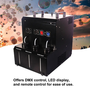 Igreslite 2-Way RGBW <span class=keywords><strong>LED</strong></span> Fogger Máy bong bóng đám cưới bên khói bong bóng FX máy - Product Image 6