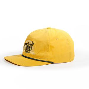 OEM <b>Snapback</b> <b>Caps</b> 5 Panel Flat Brim Rope Sports Golf With Nylon Embroidery Gorras Hats Custom Logo - Product Image 2