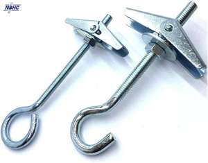 NBHC017AN <span class=keywords><strong>ราคา</strong></span>ดี Fastener <span class=keywords><strong>เหล็ก</strong></span>คาร์บอนข้อต่อสปริง Anchor ขยายสลับ Bolt C-Hook/Sheep Eye Hook - Product Image 5