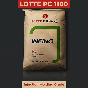 Résine de polycarbonate vierge LOTTE PC-1110, granulés de PC de qualité optique pour composants transparents - Product Image 1