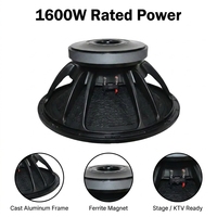 Haut-parleurs Line Array de 21 pouces à grande puissance avec woofer actif 1600W pour sonorisation professionnelle de scène et de concert