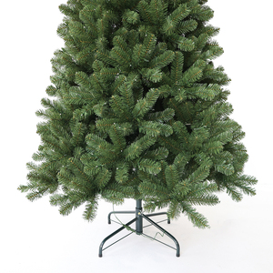 Support pliable à charnière de qualité supérieure Assemblage facile <span class=keywords><strong>Sapin</strong></span> de Noël artificiel de couleur verte - Product Image 2