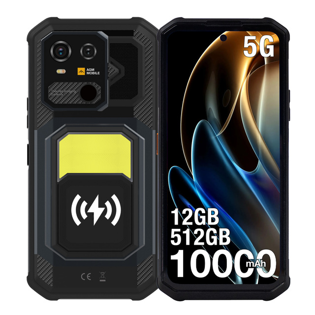 RTS AGM G3 PRO 24(12+12)GB+512GB LTE Thermal Imaging 64MP+50MP Camera Rugged Mobile 5G Smartphone Dual-SIM Spanish