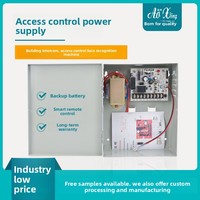 Fuente de Alimentación para Control de Acceso 12V3A, Cerradura Magnética Eléctrica, Máquina de Asistencia, Reconocimiento Facial, Batería de Respaldo, Transformador UPS