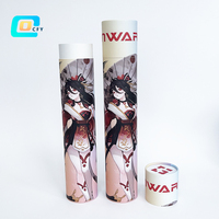 Tapis de souris/pat Tube de papier T-Shirt Vêtements Tapis sous-vêtements Boîte ronde Emballage de cylindre en carton carton artisanal