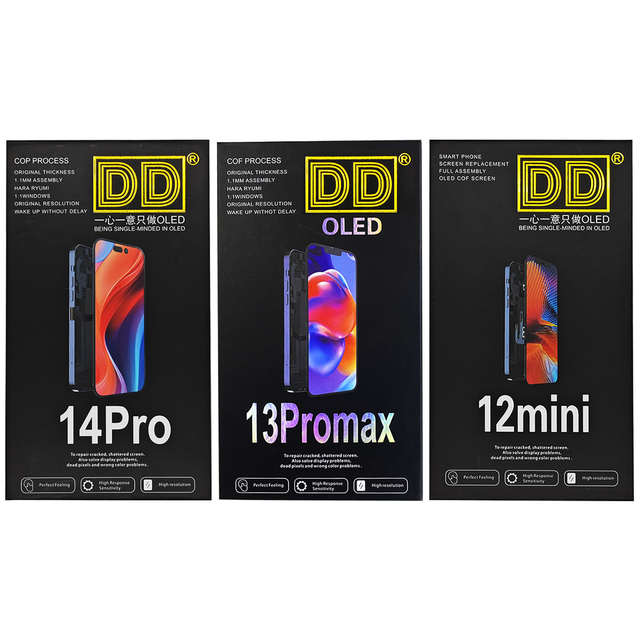OEM DD Soft Amoled Mobile Phone LCDs Screen with Touch Digitizer Assembly for Iphone13 14 15 Pro Max Lcd Screen Soft Oled 16 Pro