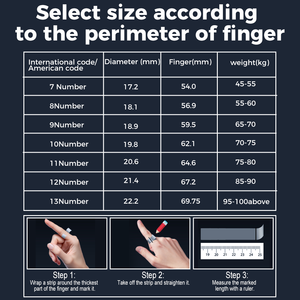 Fitness Freqüência Cardíaca Pressão De Oxigênio Sanguíneo Rastreador Passo Rastreador Anéis Inteligentes para Mulheres Homens - Product Image 6