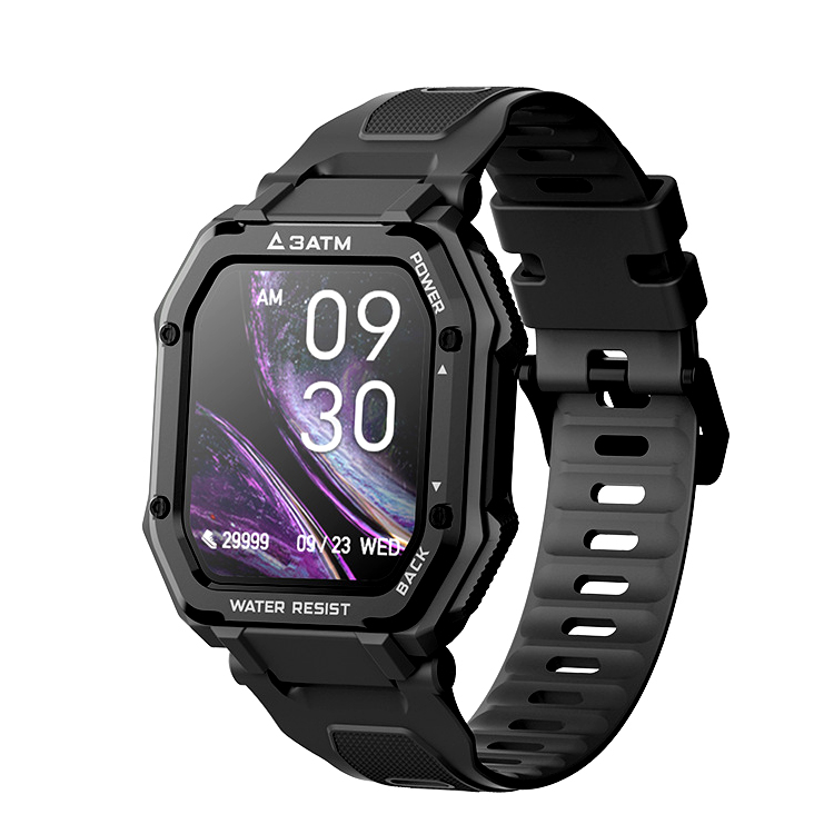 TPU Full Screen Protective C16 Fashion Green Unisex Smart Watch Stylish Touch Screen Multiple Sport Mode Health Monitor Watches