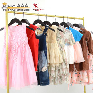 KungFu KingAAA <span class=keywords><strong>Abbigliamento</strong></span> Estivo Vintage di Seconda Mano per Bambini, Vestiti Usati in Stock, Vendita all'Ingrosso per Bambini, Mix di <span class=keywords><strong>Abbigliamento</strong></span> per Ragazze e Ragazzi - Product Image 5