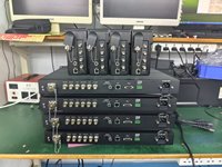 Système de transmission de signaux de caméra EFP, émetteurs-récepteurs vidéo SDI 12G en fibre optique, transmission 300M, certifié CE/FCC, connecteur ODC