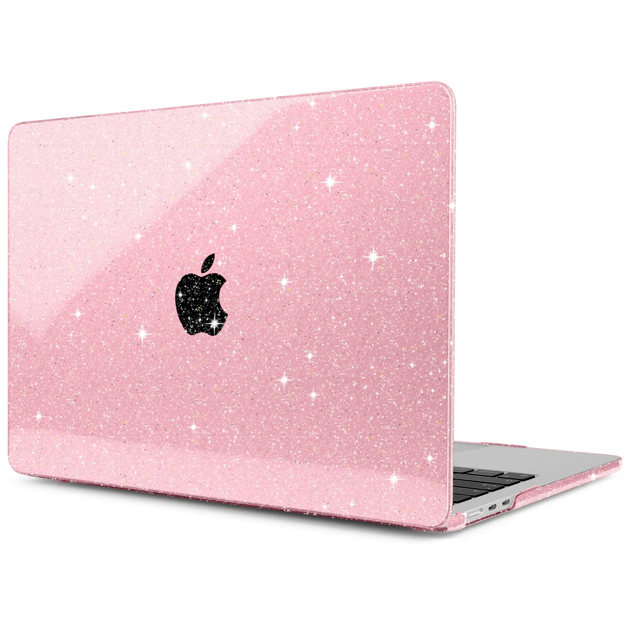 Crystal laptop hard PC cover air 15 inch a2941 for macbook air 15.3 clear Glitter Blingbling protect case