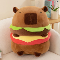 Yiwu1688 jouet Agent mignon Capybara peluche peluche poupée maison ornements poupée peluche câlin Capybara avec sac à dos oreiller