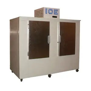 Refrigerated Bagged Ice Storage Freezer Bin