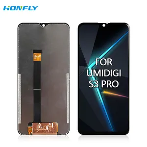 Honfly Wholesales Mobile phone LCD For Umidigi S3 Pro display +Touch Screen Digitizer replacement For umidigi s3 pro lcd