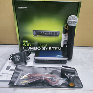 Wholesale for BLX24 <b>Wireless</b> Dynamic <b>Microphone</b> System Replaceable for BETA58A for SM58 for PG58 Capsule for Outdoor Live Show - Product Image 2