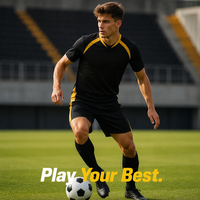 Camiseta de Fútbol de Secado Rápido, Estilo Urbano, Corte Holgado, Personalizada con Impresión DTG, para Entrenamiento en Grupo