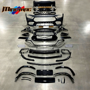 Kit de carrocería de alto ajuste, accesorios de parachoques de coche W209 2019-2021 para <span class=keywords><strong>Mercedes</strong></span> Benz AMG <span class=keywords><strong>GT</strong></span>, actualización a <span class=keywords><strong>GT</strong></span> <span class=keywords><strong>63S</strong></span>, kit de carrocería de estilo - Product Image 1