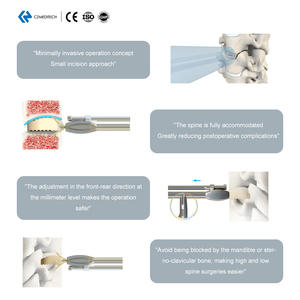Uni-C Standalone Cervical <strong>Cage</strong>(Sterilize) <strong>Spinal</strong> Implants with Titanium Alloy Pedicle Screw <strong>PEEK</strong> Material - Product Image 5
