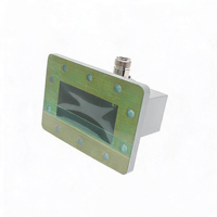 Adaptateur HXT-100WCAN : Guide d'ondes femelle en cuivre vers coaxial, VSWR 1.25, Convertisseur coaxial à guide d'ondes personnalisable